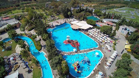 Aqua Creta Limnoupolis waterpark tour with transfer from Chania